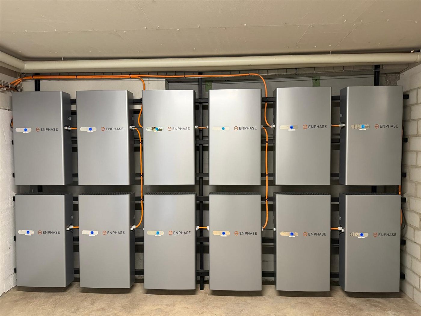 Grossanlage Enphase Batteriespeicher Gewerbe